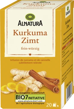 Alnatura Bio Kurkuma Zimt Tee