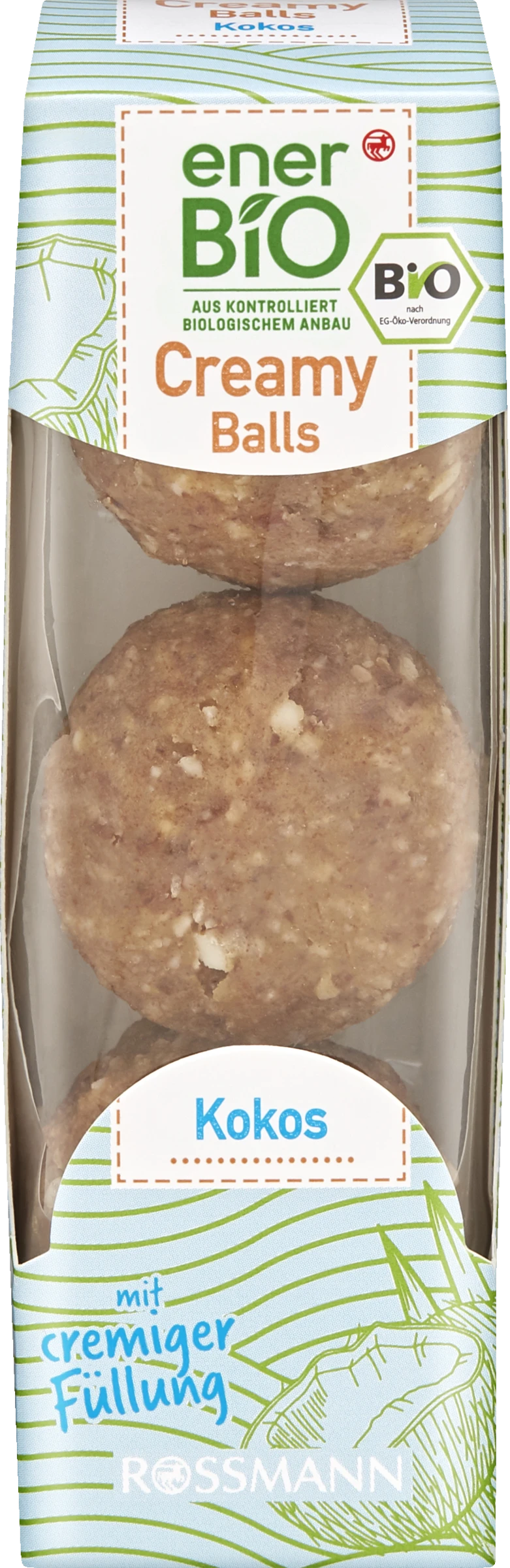 EnerBiO Creamy Balls Kokos 3 EnerBiO Creamy Balls Kokos