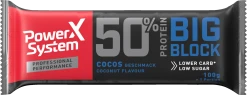 Power System Protein Big Block Eiweiß Riegel Cocos Geschmack