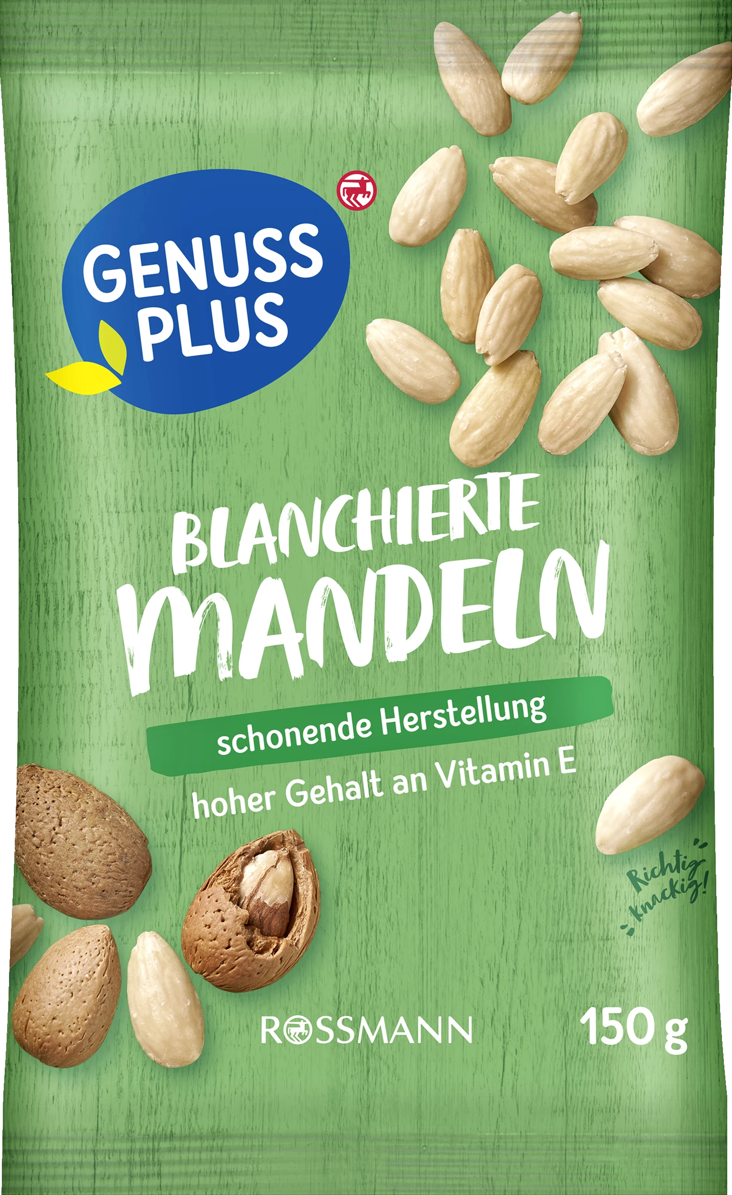 GENUSS PLUS Blanchierte Mandeln 3 GENUSS PLUS Blanchierte Mandeln