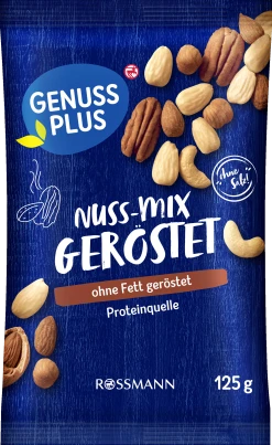 GENUSS PLUS Nuss-Mix Geröstet