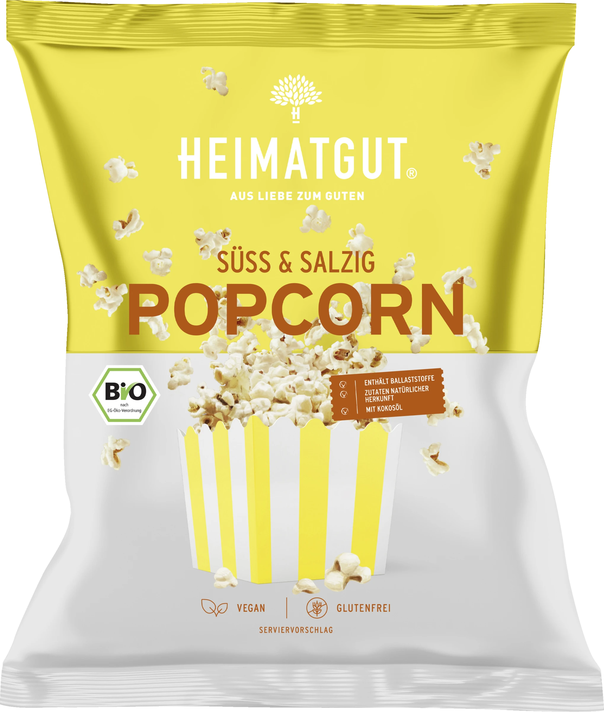 Heimatgut Bio Pocorn Süß & Salzig 3 Heimatgut Bio Pocorn Süß & Salzig