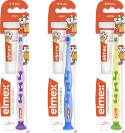 Elmex Lern-Zahnbürste Weich 0-2 Jahre 11 Elmex Lern-Zahnbürste Weich 0-2 Jahre -ALL STARS SHOP MAM 7949495 SHOP IMAGE 1.6