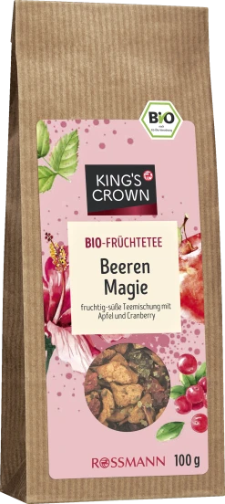 KING'S CROWN BIO-Früchtetee Beerenmagie