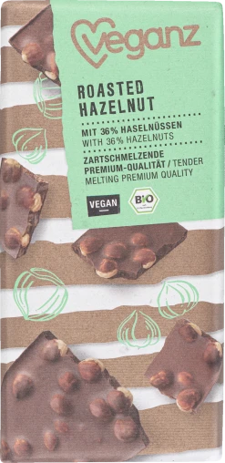 Veganz Bio Schokolade Roasted Hazelnut