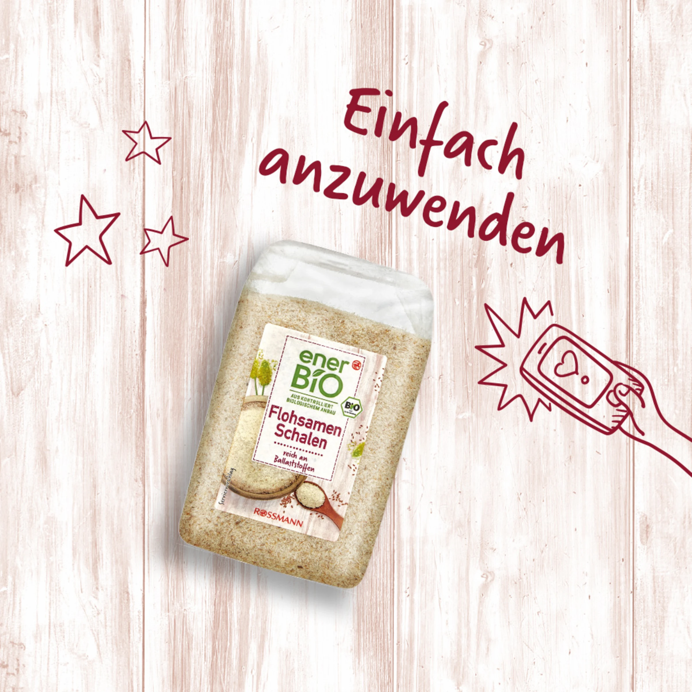 EnerBiO Flohsamenschalen 5 EnerBiO Flohsamenschalen – Bild 3