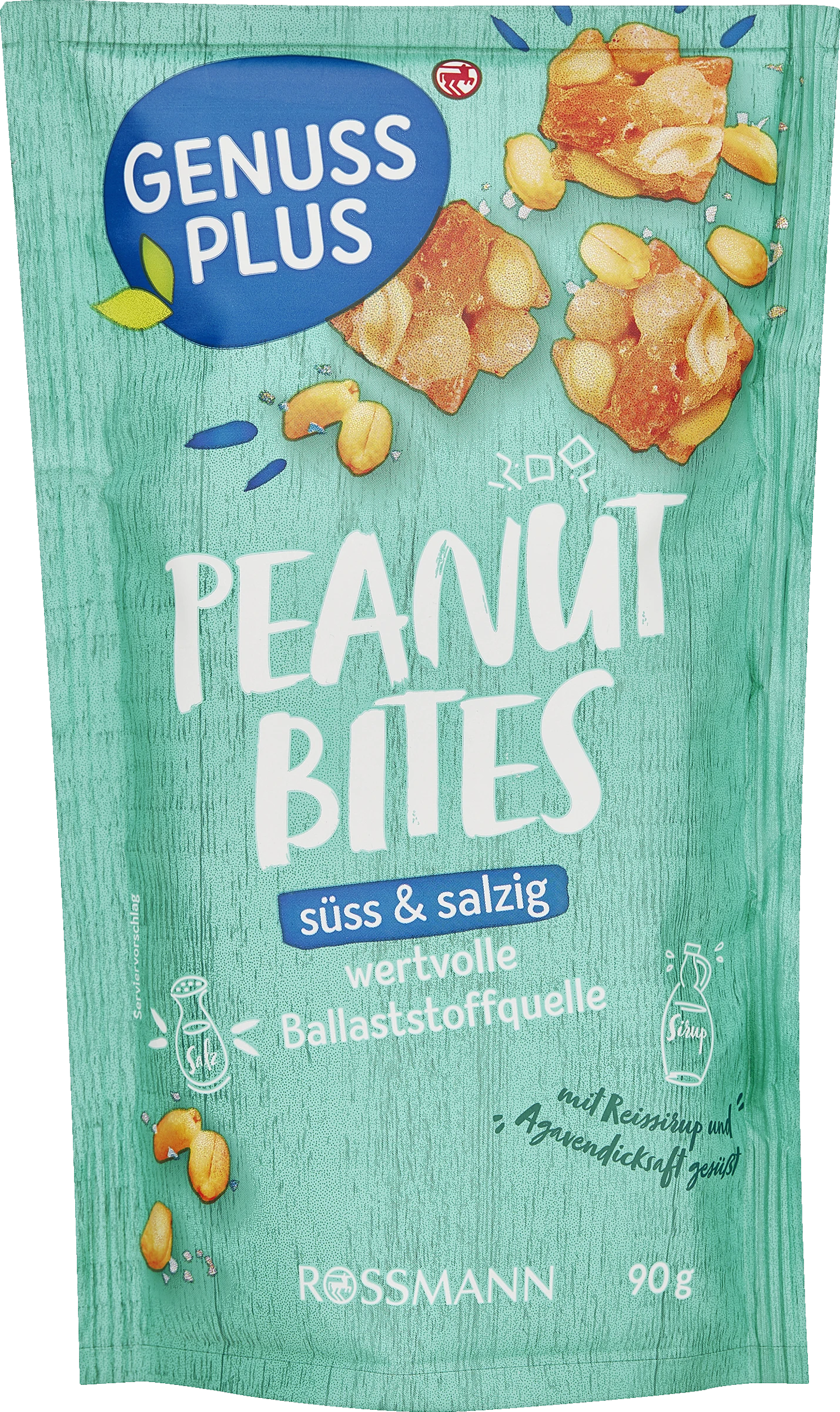 GENUSS PLUS Peanut Bites Süß & Salzig 3 GENUSS PLUS Peanut Bites Süß & Salzig