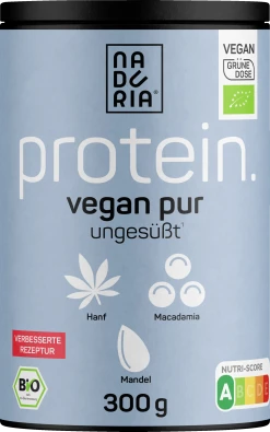 Naduria Bio Protein Vegan Pur Ungesüßt