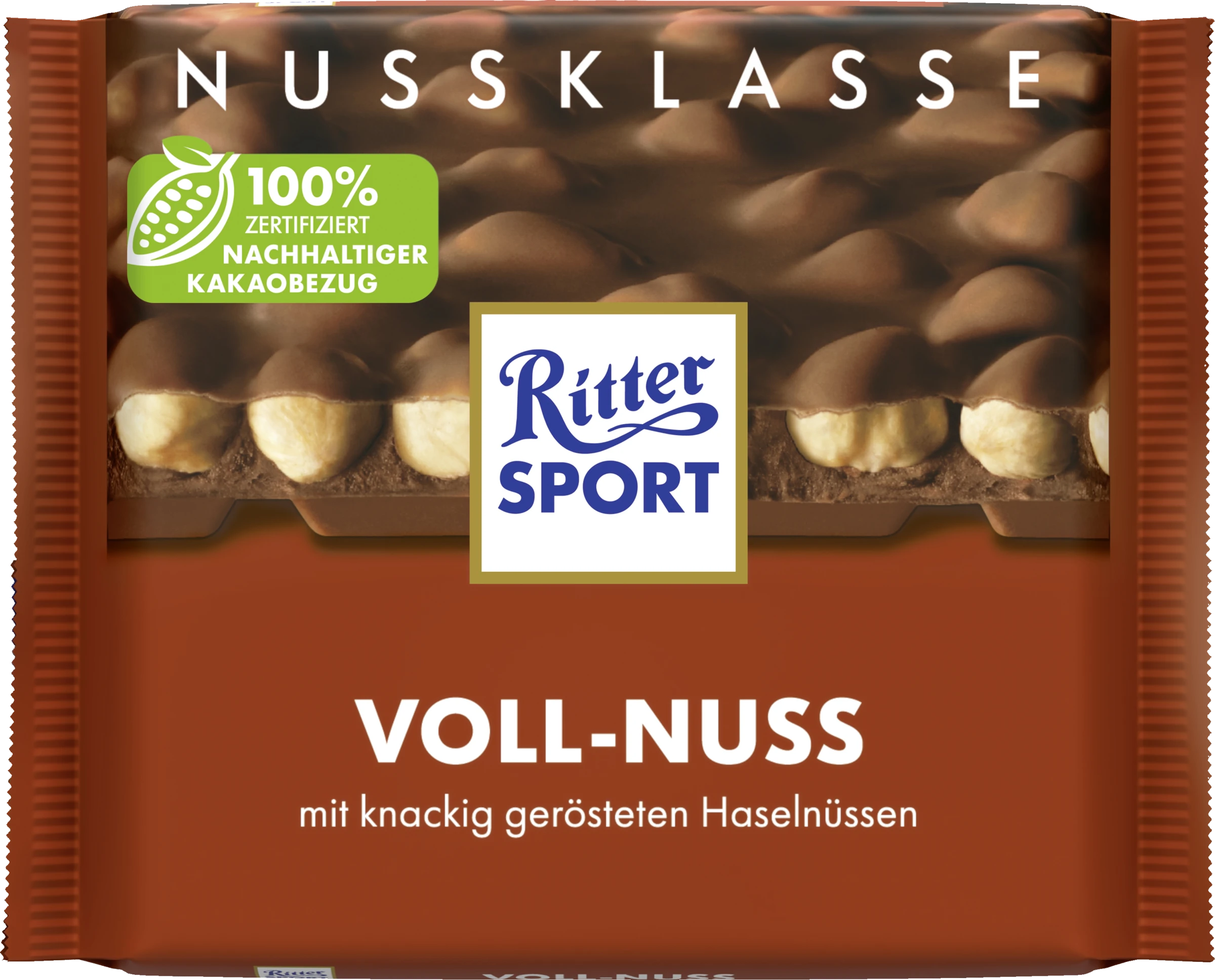Ritter Sport Voll-Nuss Tafelschokolade 3 Ritter Sport Voll-Nuss Tafelschokolade