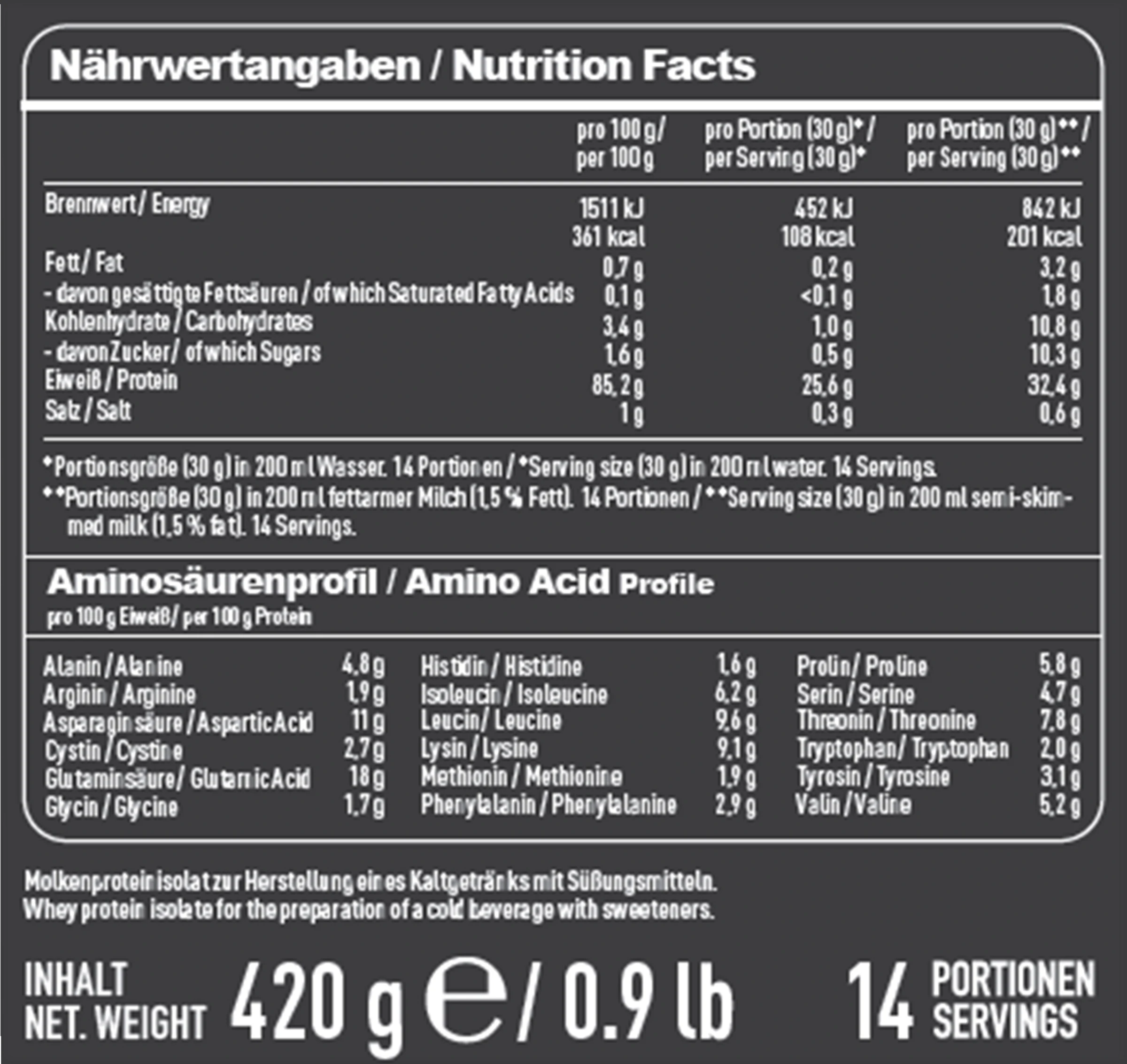 ESN Iso Whey Protein Vanilla Milk 4 ESN Iso Whey Protein Vanilla Milk – Bild 2
