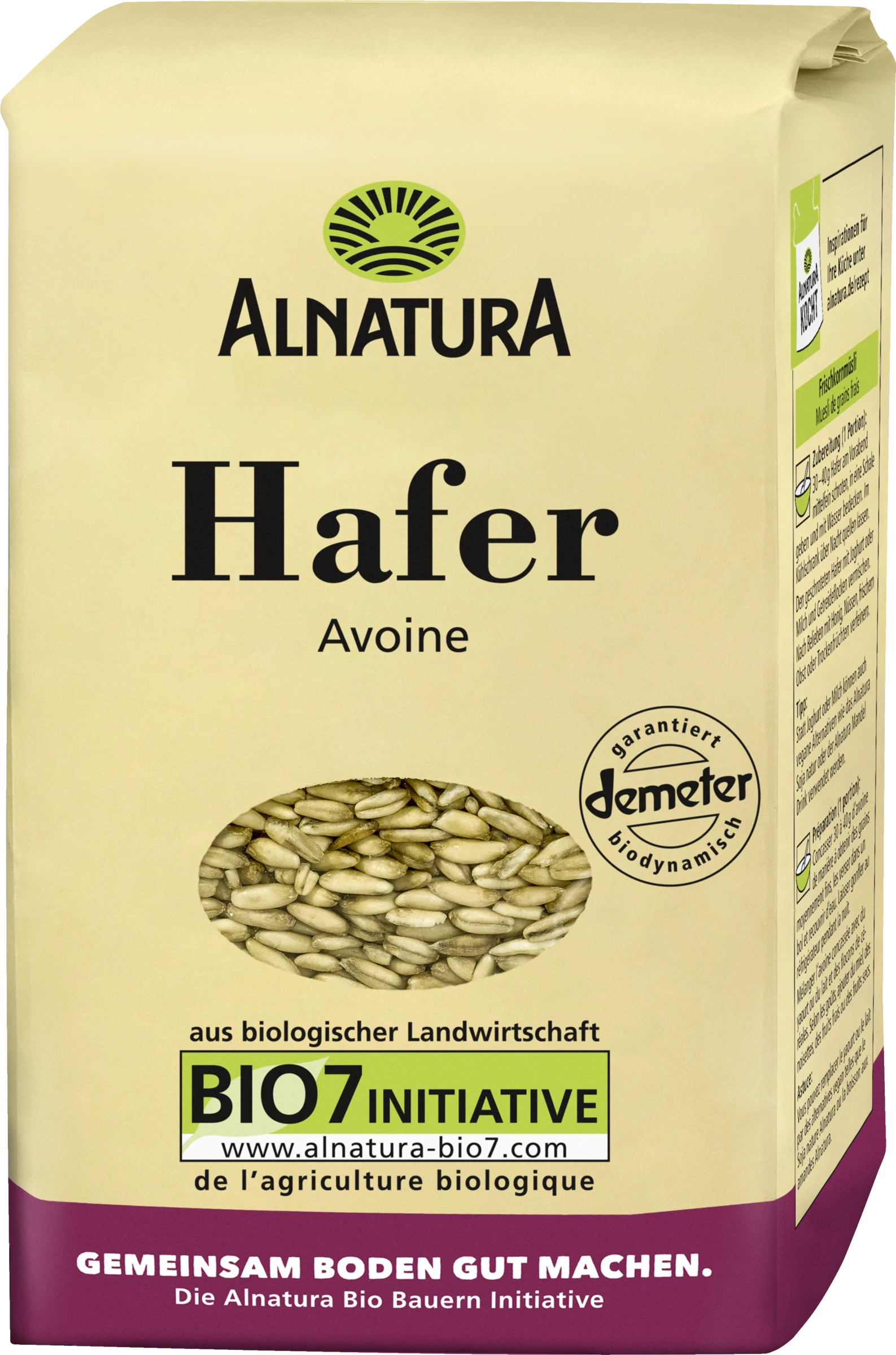 Alnatura Bio Hafer 3 Alnatura Bio Hafer