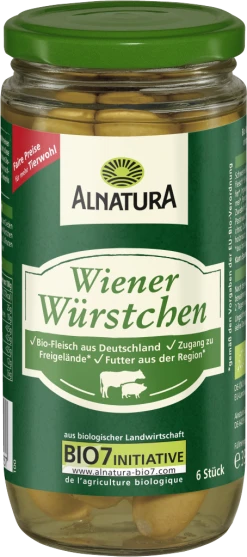 Alnatura Bio Wiener Würstchen