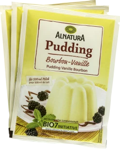 Alnatura Bio Pudding Bourbon-Vanille