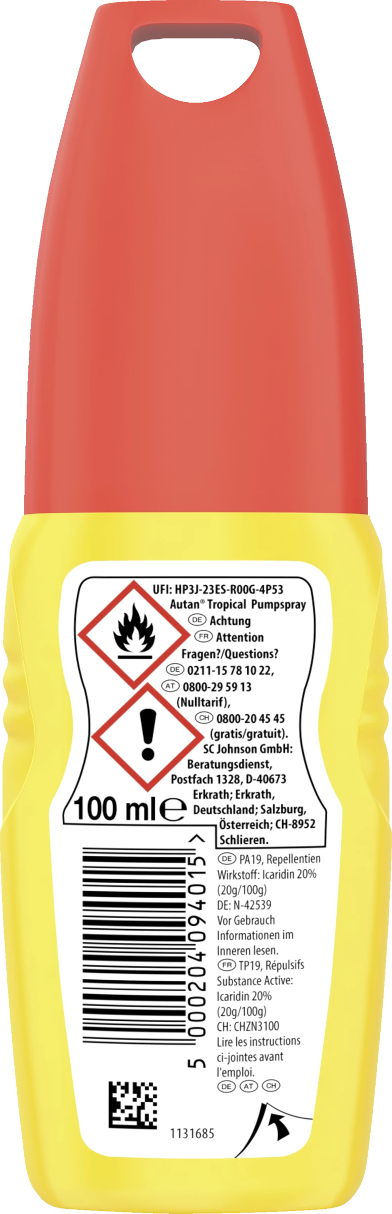 Autan Tropical Mückenschutz Pumpspray 4 Autan Tropical Mückenschutz Pumpspray – Bild 2