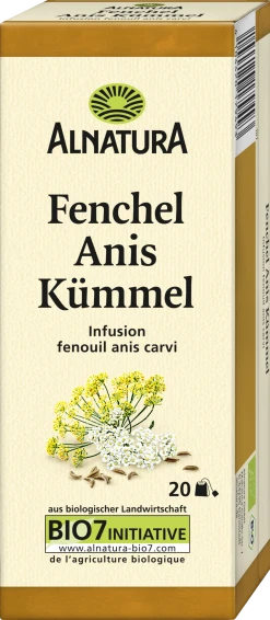 Alnatura Bio Fenchel Anis Kümmel Tee