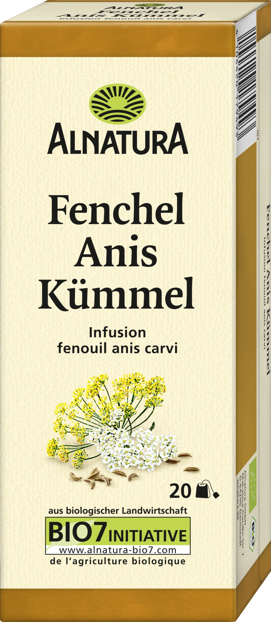 Alnatura Bio Fenchel Anis Kümmel Tee 3 Alnatura Bio Fenchel Anis Kümmel Tee