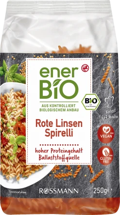 EnerBiO Rote Linsen Spirelli