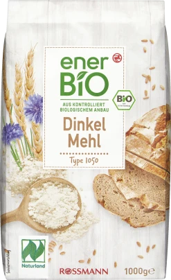 EnerBiO Dinkelmehl 1050