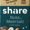 Share Bio Schokoladentafel Nuss & Meersalz -ALL STARS SHOP MAM 9083646 SHOP IMAGE 1.4