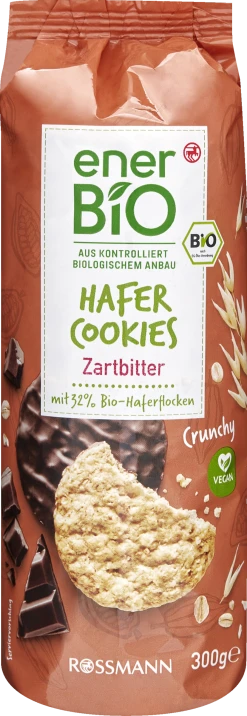 EnerBiO Hafer Cookie Zartbitter