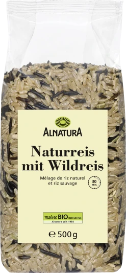 Alnatura Bio Naturreis Mit Wildreis