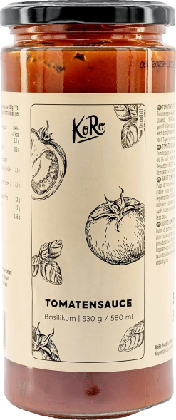 KoRo Tomatensoße Mit Basilikum