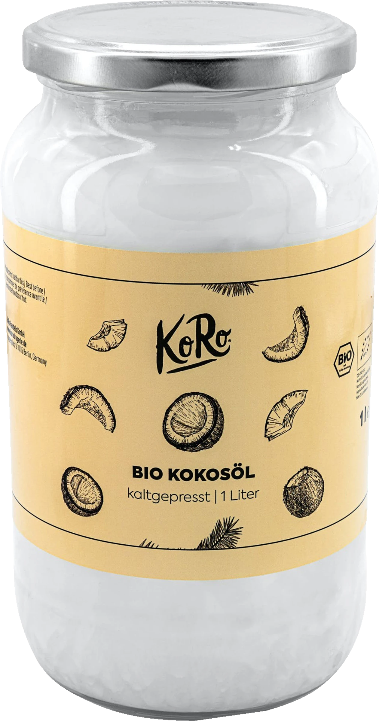 KoRo Bio Kokosöl 3 KoRo Bio Kokosöl