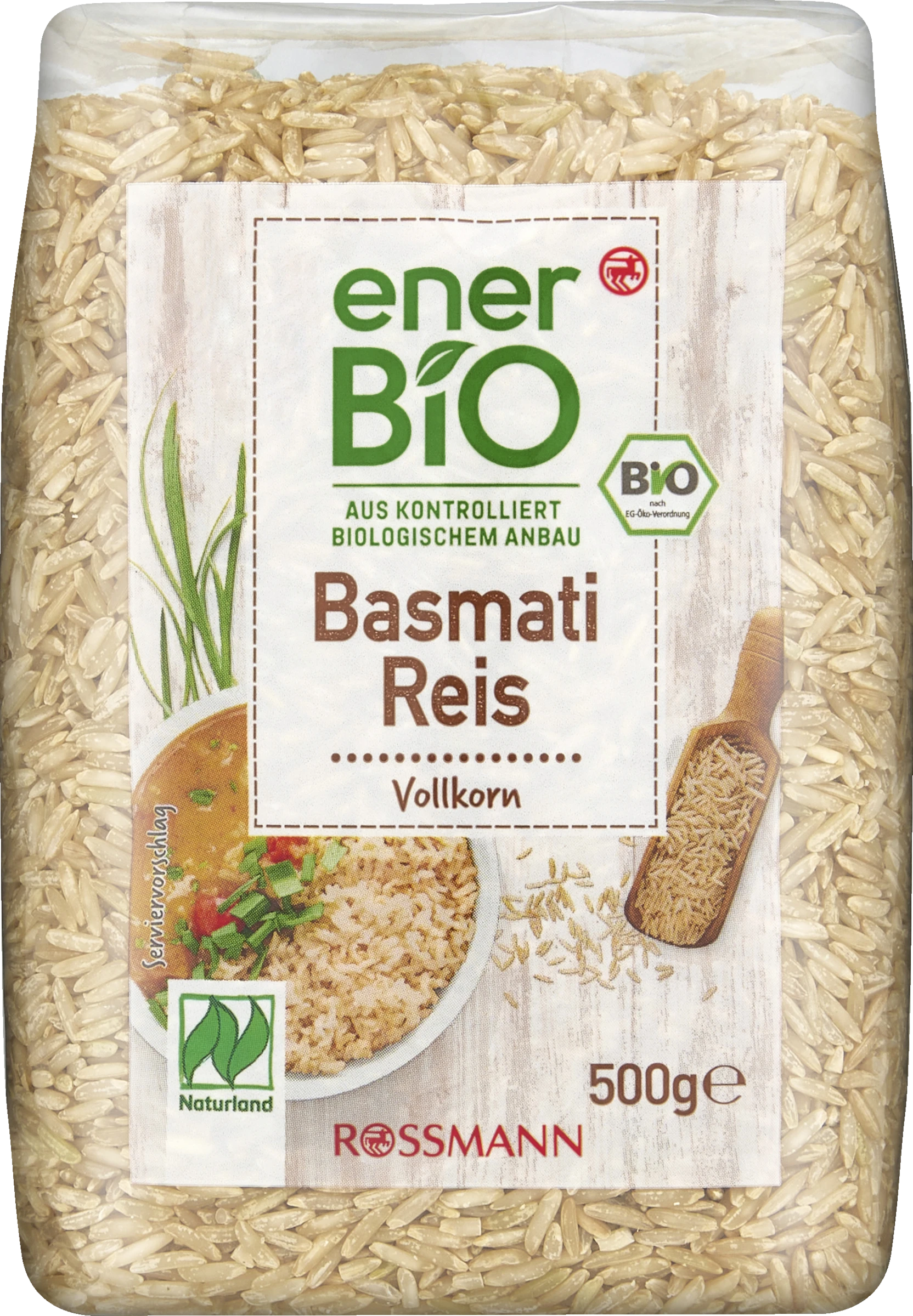 EnerBiO Vollkorn Basmati Reis 3 EnerBiO Vollkorn Basmati Reis