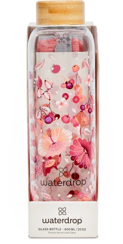 Waterdrop Edition Glass Bottle Relax