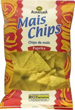 Alnatura Bio Mais Chips Paprika