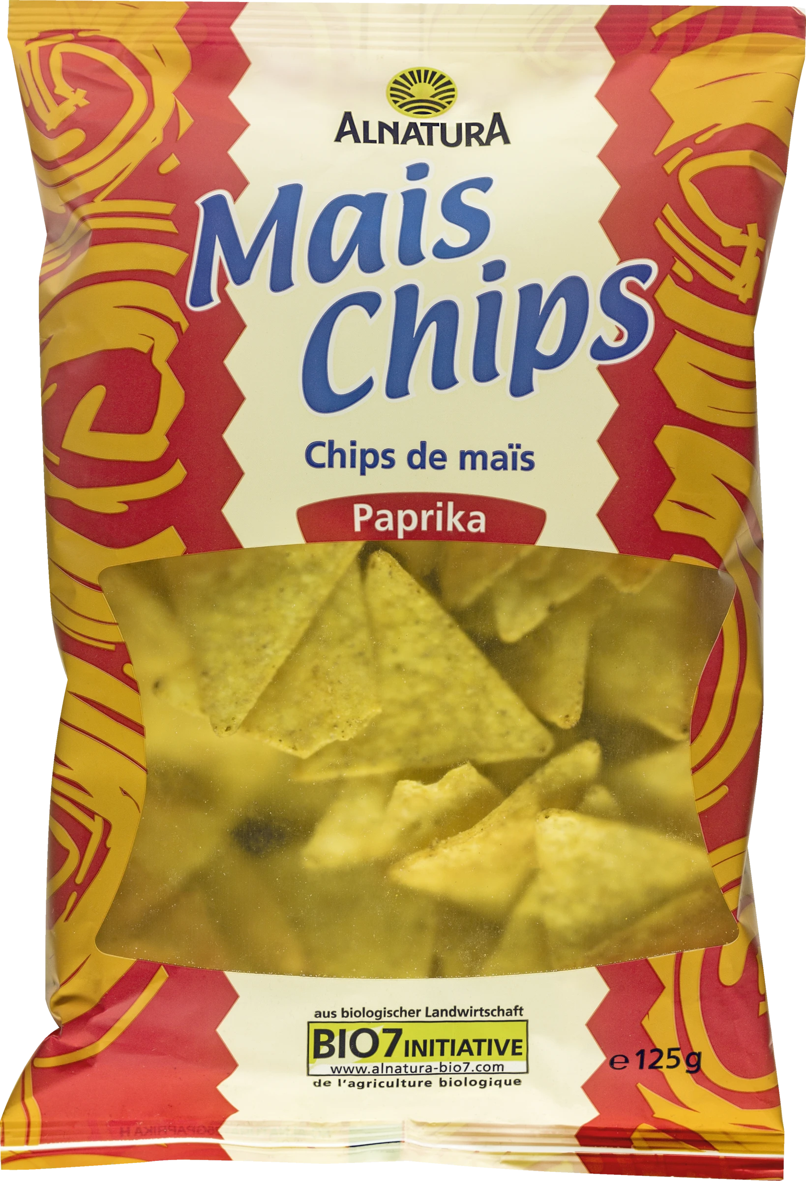 Alnatura Bio Mais Chips Paprika 3 Alnatura Bio Mais Chips Paprika