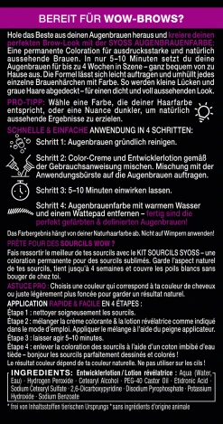 Syoss Augenbrauen Kit Dunkelbraun 4-1 -ALL STARS SHOP MAM 9515041 SHOP IMAGE 1.4