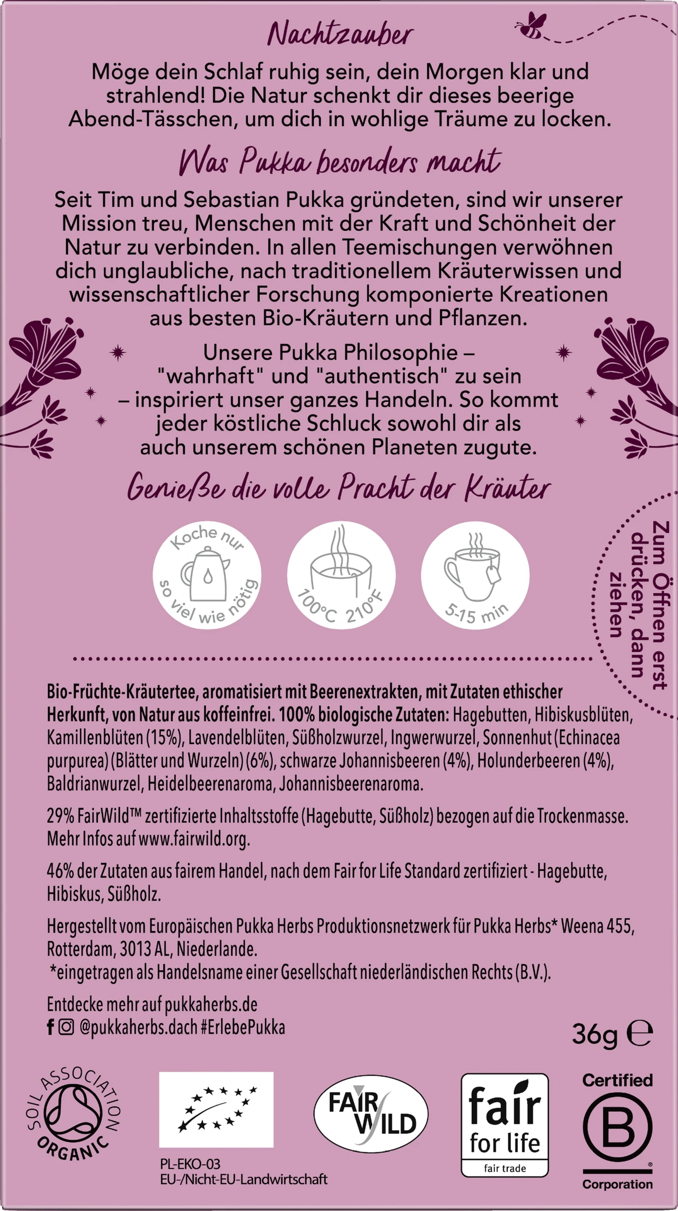 Pukka Bio-Früchtetee Night Time Berry 5 Pukka Bio-Früchtetee Night Time Berry – Bild 3