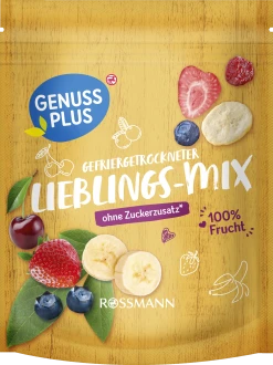 GENUSS PLUS Gefriergetrockneter Lieblings-Mix